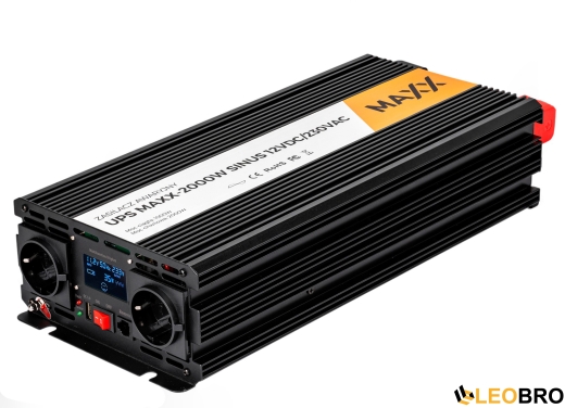 Гибридный ИБП/инвертор 4SUN MAXX SINUS 2000 W 12/230V 1000/2000W (R0279 PRZ279) - 7