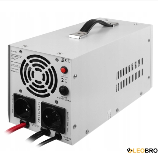 Комплект Volt Polska SINUS PRO 1000 E 12/230V 700/1000W + Аккумулятор Green Cell AGM 100Ah 12V - 3