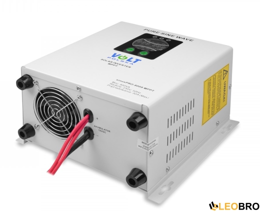Гибридный ИБП/инвертор Volt Polska SINUS PRO 800 S 12/230V 500/800W + 30A MPPT (3SPS098012) - 3