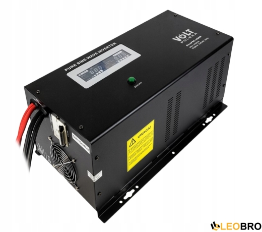 Комплект Volt Polska SINUS PRO 2400 W 12/230V 1600/2400W + Аккумулятор VOLT AGM VRLA 100Ah 12V - 3