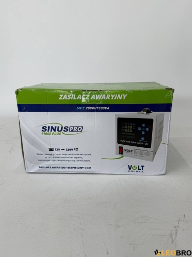 УЦІНКА! Гібридний ДБЖ/інвертор Volt Polska SINUS PRO 1100 E PLUS 12/230V 700/1100W (3SPM11012M) - 2
