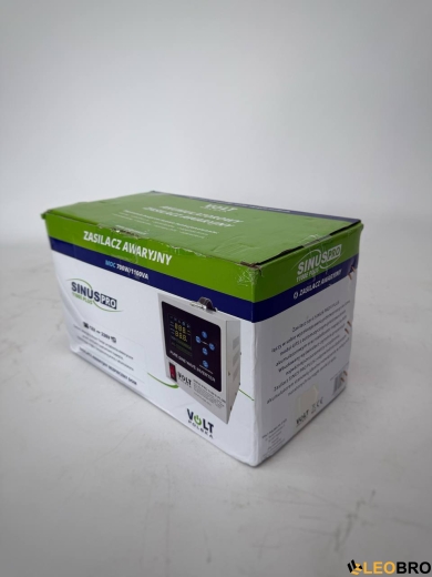 УЦІНКА! Гібридний ДБЖ/інвертор Volt Polska SINUS PRO 1100 E PLUS 12/230V 700/1100W (3SPM11012M) - 3