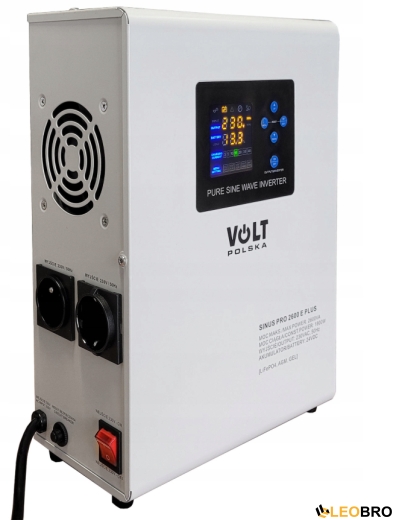 Аварійний комплект Volt Polska SINUS PRO 2600 E PLUS 24/230V 1800/2600W + 2 шт Акумулятор LiFePo4 12,8V 100 Ah - 6