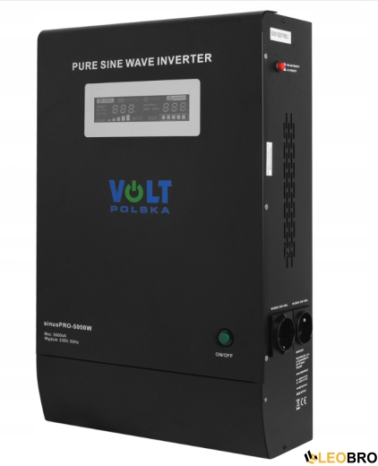 Комплект Гибридный ИБП/инвертор Volt Polska SINUS PRO 5000 E + 4 Аккумулятора AGM Volt Polska 74 Ah - 2