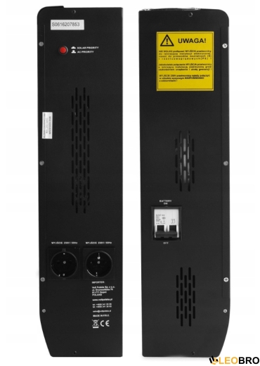 Комплект Гибридный ИБП/инвертор Volt Polska SINUS PRO 5000 E + 4 Аккумулятора AGM Volt Polska 74 Ah - 3