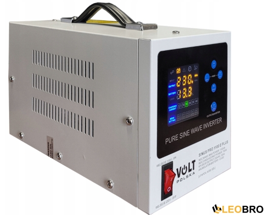 Комплект Volt Polska SINUS PRO 1100 E PLUS 12/230V 700/1100W + Аккумулятор GEL 12V 110 Ah - 4