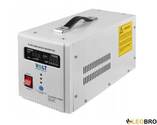 Аварийный комплект Volt Polska SINUS PRO 1000 E 12/230V 700/1000W + Аккумулятор VOLT AGM 74Ah 12V - 4