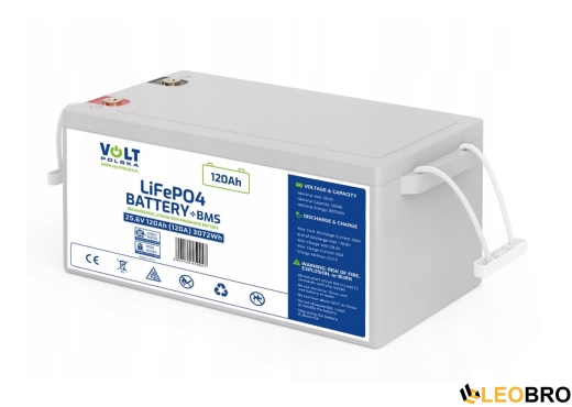 Аварийный комплект Volt Polska SINUS PRO 2600 E PLUS 24/230V 1800/2600W + Аккумулятор LiFePo4 25,6V 120 Ah - 2
