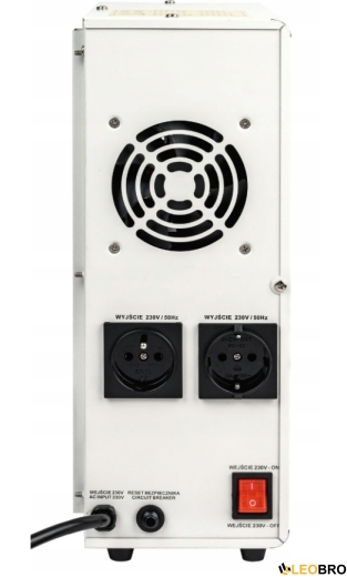 Аварийный комплект Volt Polska SINUS PRO 2600 E PLUS 24/230V 1800/2600W + Аккумулятор LiFePo4 25,6V 120 Ah - 5