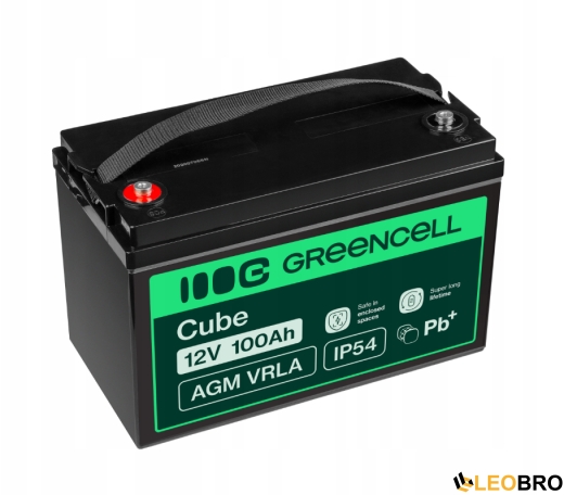 Аварийный комплект Volt Polska SINUS PRO 1500 E 12/230V 1050/1500W + Аккумулятор AGM Gren Cell 100Ah 12V - 2