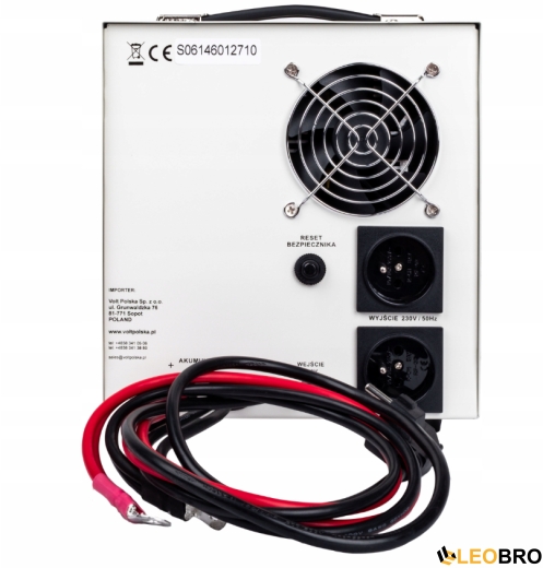 Аварийный комплект питания Volt Polska SINUS PRO 1500 E 12/230V 1050/1500W + Аккумулятор VOLT AGM 100Ah 12V - 6