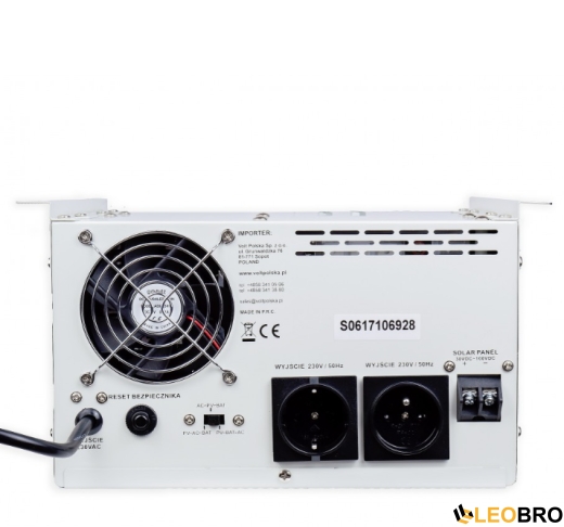 Комплект Volt Polska SINUS PRO 2500 S 24/230V 1800/2500W + 2 шт Акумулятор VOLT AGM 100Ah 12V  - 3