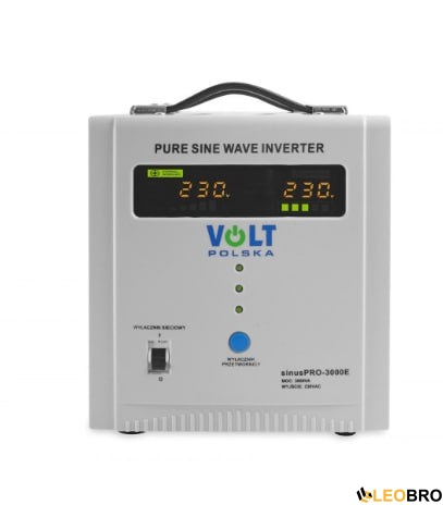 Гибридный ИБП/инвертор Volt Polska SINUS PRO 3000 E 48/230V 2100/3000W (3SP093048E) - 1