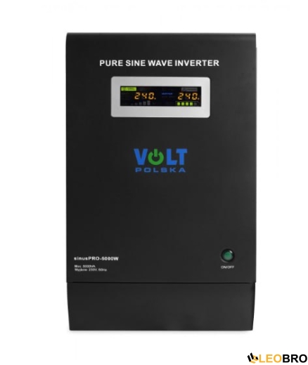 Гибридный ИБП/инвертор Volt Polska SINUS PRO 5000 W 48/230V 3500/5000W (3SP500048W) - 3