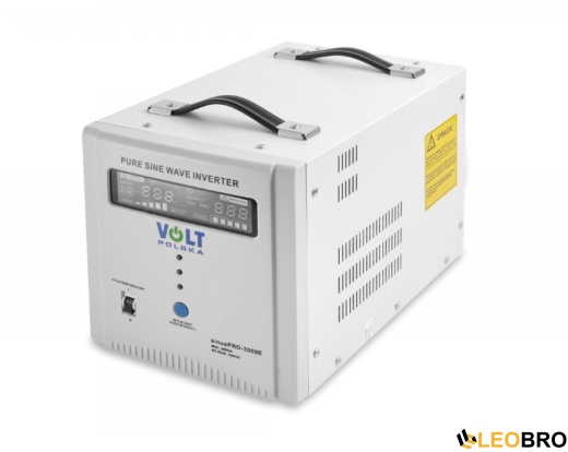 Комплект Гибридный ИБП/инвертор Volt Polska SINUS PRO 3000 E + 4 Аккумулятора AGM Volt Polska 100 Ah - 2