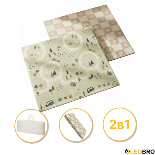 Дитячий ігровий килимок LEOBRO 150 x 200 x 1 см (LB-1022) - 1