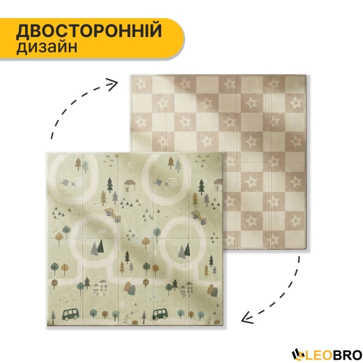 Дитячий ігровий килимок LEOBRO 150 x 200 x 1 см (LB-1022) - 3
