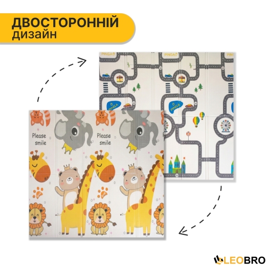 Детский игровой коврик LEOBRO 150 x 200 x 1 см (LB-1029) - 3