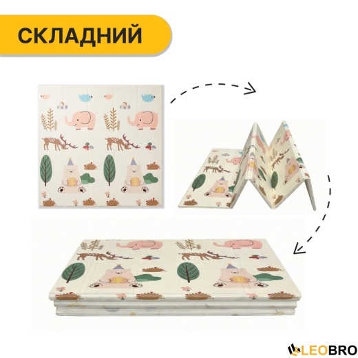 Детский игровой коврик LEOBRO 150 x 200 x 1 см (LB-1030) (LB-1030) - 4