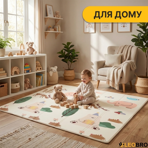 Детский игровой коврик LEOBRO 150 x 200 x 1 см (LB-1030) (LB-1030) - 7