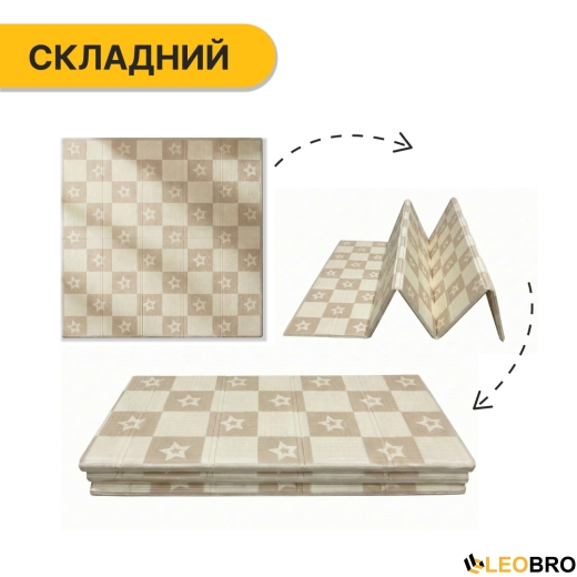 Дитячий ігровий килимок LEOBRO 180 x 200 x 1 см (LB-1032) - 4