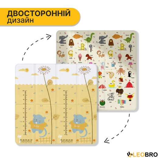 Детский игровой коврик LEOBRO 180 x 200 x 1 см (LB-1033) (LB-1033) - 3