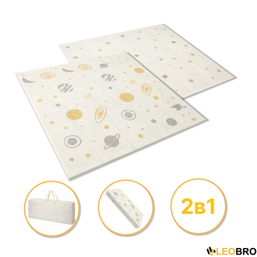 Дитячий ігровий килимок LEOBRO 180 x 200 x 1 см (LB-1036) - 1