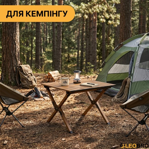 Раскладной туристический стол LEOBRO Camp Wood M (LB-1065) раскладной туристический стол LEOBRO Camp Wood M (LB-1065) - 8