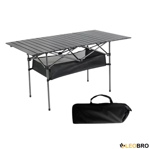 Розкладний туристичний стіл для пікніка LEOBRO 117x55x50 см (LB-1118) - 1