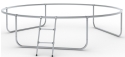 Батут Zipro Premium 374 см із внутрішньою захисною сіткою Jump Pro 12FT IN - 3