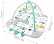 Килимок, що розвиває Nessi Ricokids 110 х 100 см (7319) - 7