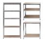 Стеллаж FunFit 150 х 75 х 30 см (3266) - 2