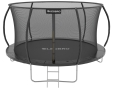 Батут із внутрішньою захисною сіткою 312 см LEOBRO Premium Pro 10FT BLACK - 5