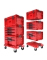 Набір ящиків для інструментів Qbrick System PRO Drawer Workshop Set 4 2.0 RED (5901238258360) - 1