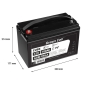 AGM Акумулятор 100Ah 12V Green Cell VRLA (AGM30) - 2