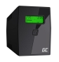 ДБЖ/Безперебійник Green Cell UPS 600VA/360W (UPS01LCD) - 1