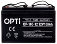 Акумулятор 100Ah 12V VOLT OPTI AGM VRLA (6AKUV100AG) - 3