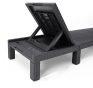 Шезлонг Keter DAYTONA DELUXE (Графіт) (3179) - 6