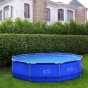 Каркасний круглий басейн Avenli 305х76см комплект 17в1 з термометром - 6
