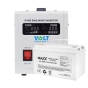 Комплект для стабильного энергоснабжения: Volt Polska 350/500W + Аккумулятор 4SUN MAXX GEL 120 Ah - 1