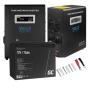 Аварійний комплект живлення Volt Polska SINUS PRO 800 W 12/230V 500/800W + Акумулятор Green Cell AGM VRLA 75Ah 12V - 1