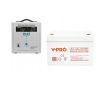 Аварійний комплект Volt Polska SINUS PRO 1500 E 12/230V 1050/1500W + Акумулятор VOLT GELL 110Ah 12V - 1
