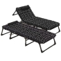 Розкладне ліжко з матрацом та подушкою LEOBRO (FB-S04-PP) - 1