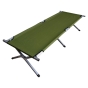 Армейская походная раскладушка LEOBRO до 120кг Зеленая (HT-168A4 Armygreen) - 1
