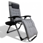 Розкладне крісло шезлонг LEOBRO Сірий (HT-167E2 Grey) - 1