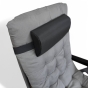 Розкладне крісло шезлонг LEOBRO Сірий (HT-167E2 Grey) - 3