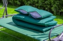 Велика гойдалка з подушками LEOBRO Luxury Green - 7