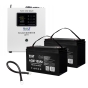 Гібридний ДБЖ/інвертор Volt Polska SINUS PRO 2000 S 24/230V 1400/2000W + 2 шт Акумулятор VOLT VRLA 100Ah 12V - 1