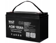 Гібридний ДБЖ/інвертор Volt Polska SINUS PRO 2000 S 24/230V 1400/2000W + 2 шт Акумулятор VOLT VRLA 100Ah 12V - 6