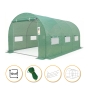 Усиленная садовая теплица парник LEOBRO Garden 10м2 Green (LB-10M25) - 1